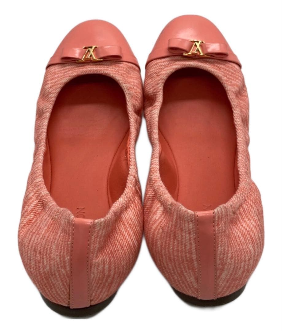 LOUIS VUITTON ルイヴィトン 美品 LV バレエシューズ パンプス