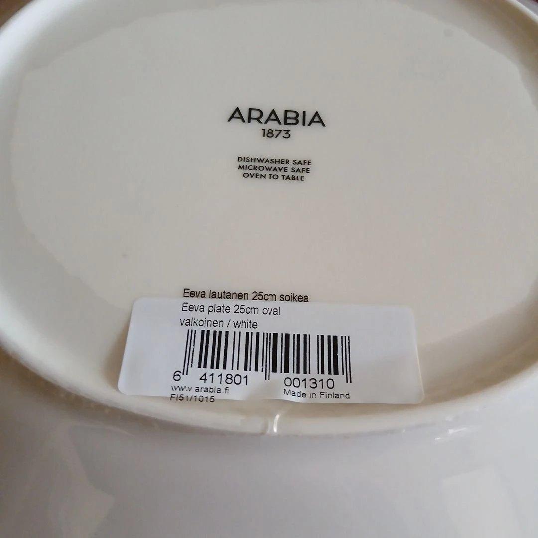 ARABIA Eeva オーバルプレート　scope復刻品　2枚