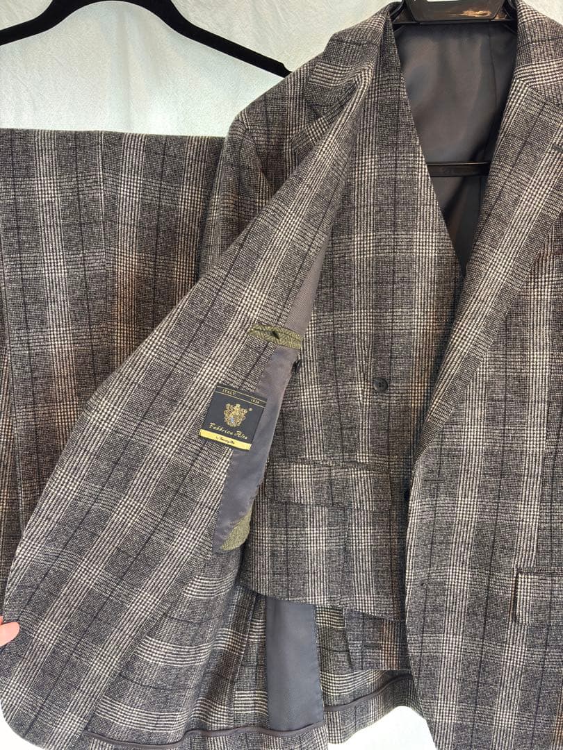 SUIT SELECT チェック柄スーツ A6