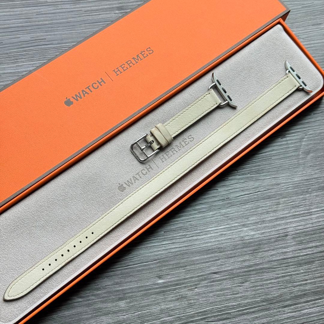 2594 Apple Watch エルメス　ベトン　ドゥブルトゥール　二重