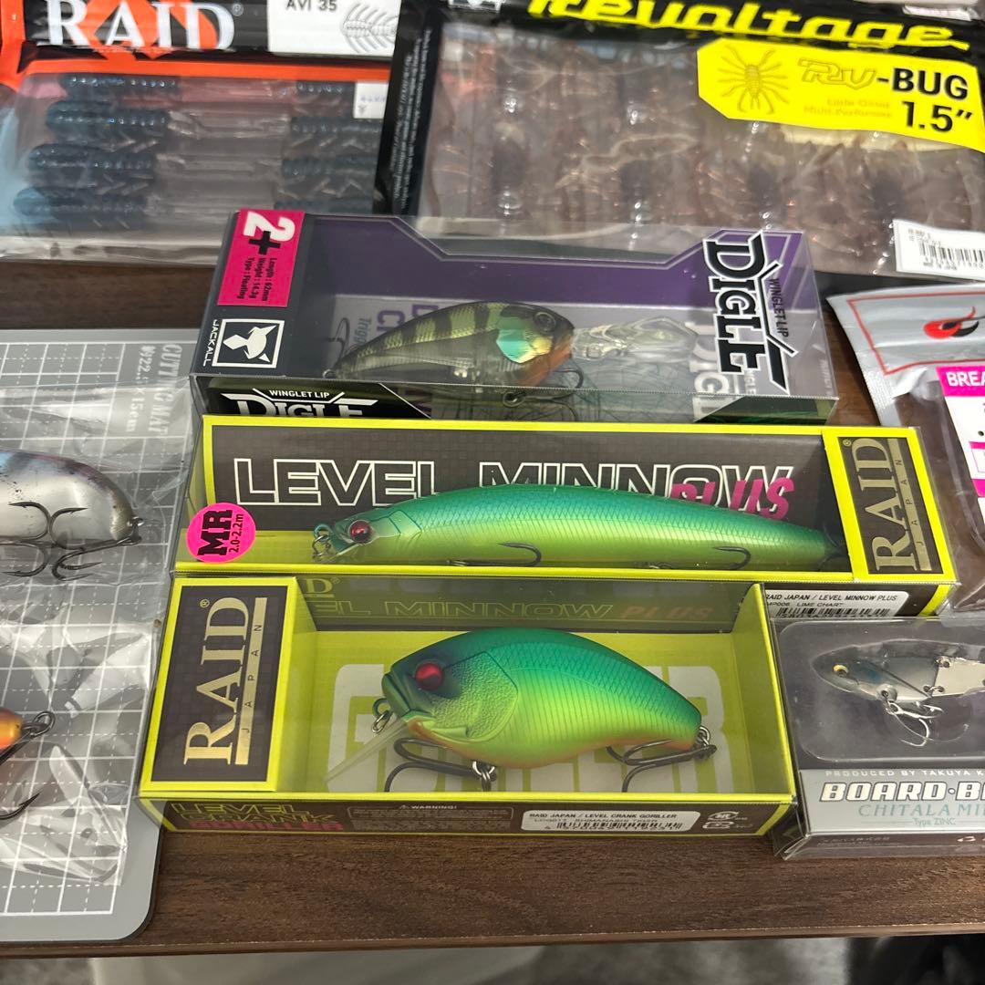 バス釣り引退セット　コイケ　レイドジャパン