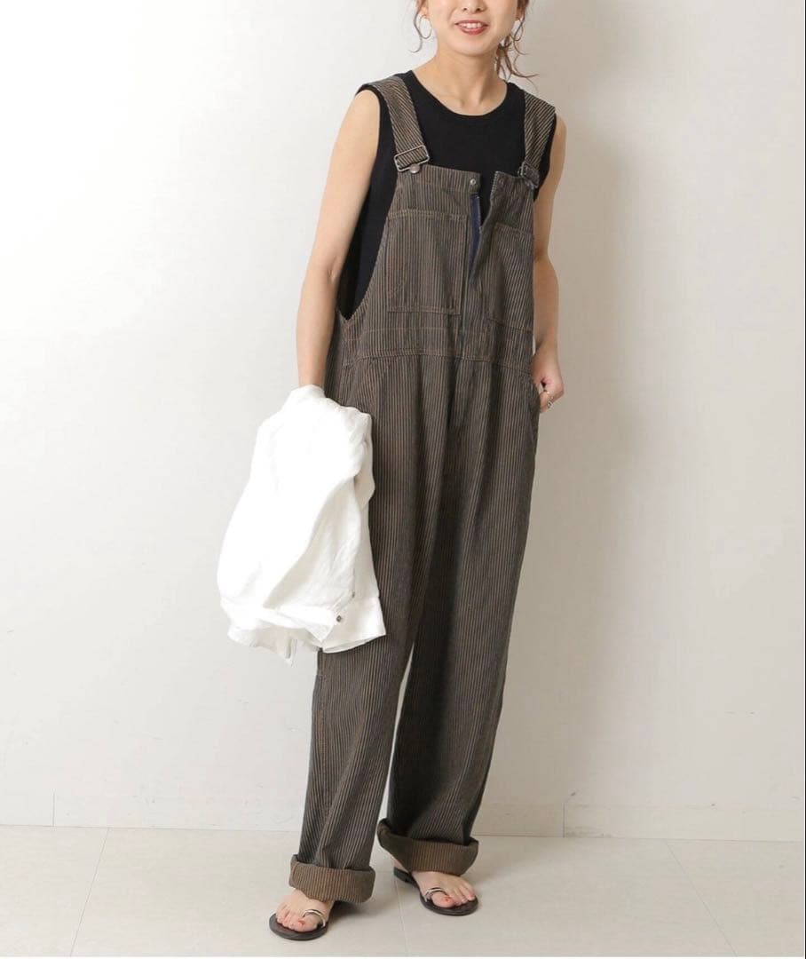 Spick and Span ペイデイ別注フロントオープンオーバーオール 38