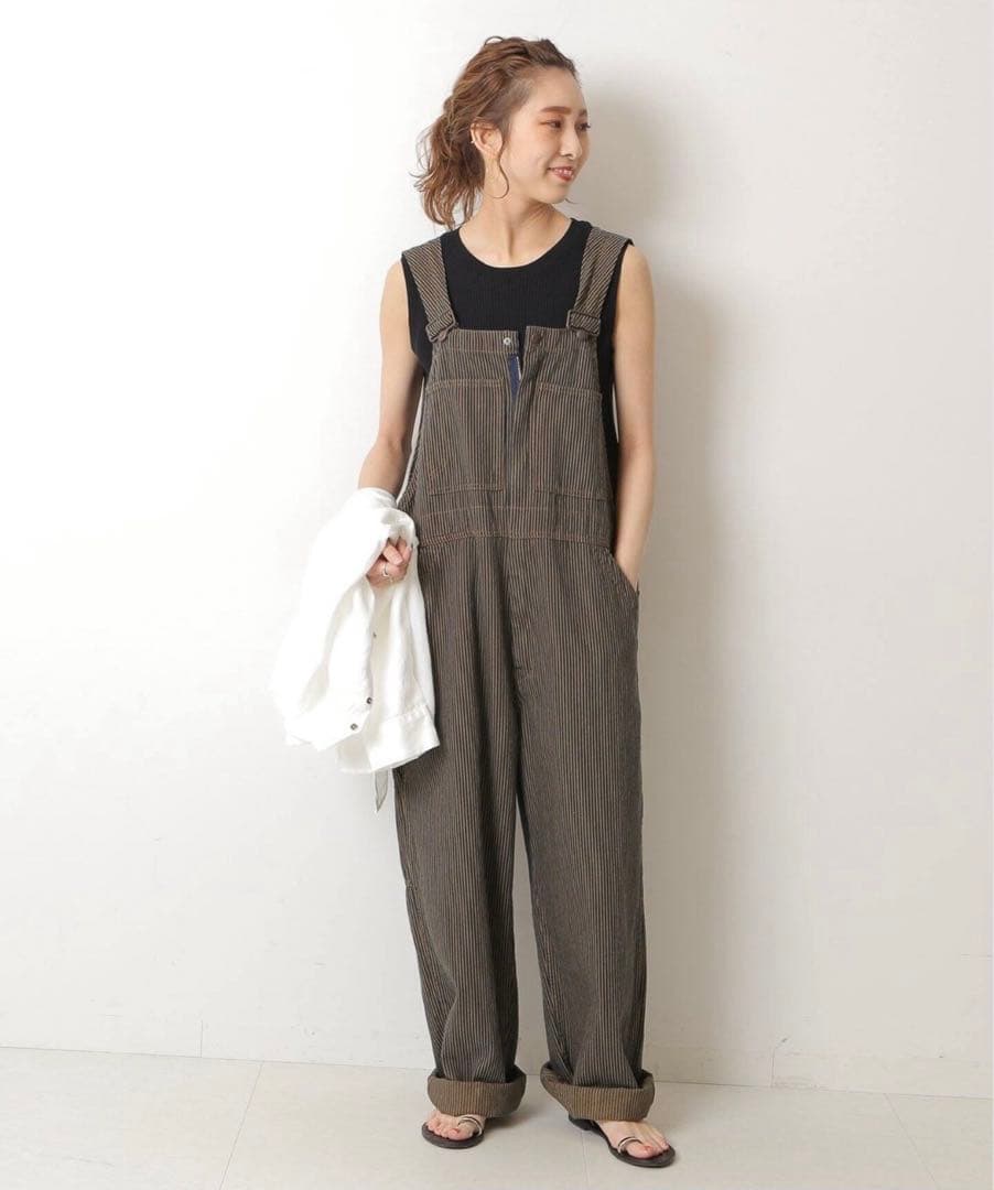 Spick and Span ペイデイ別注フロントオープンオーバーオール 38