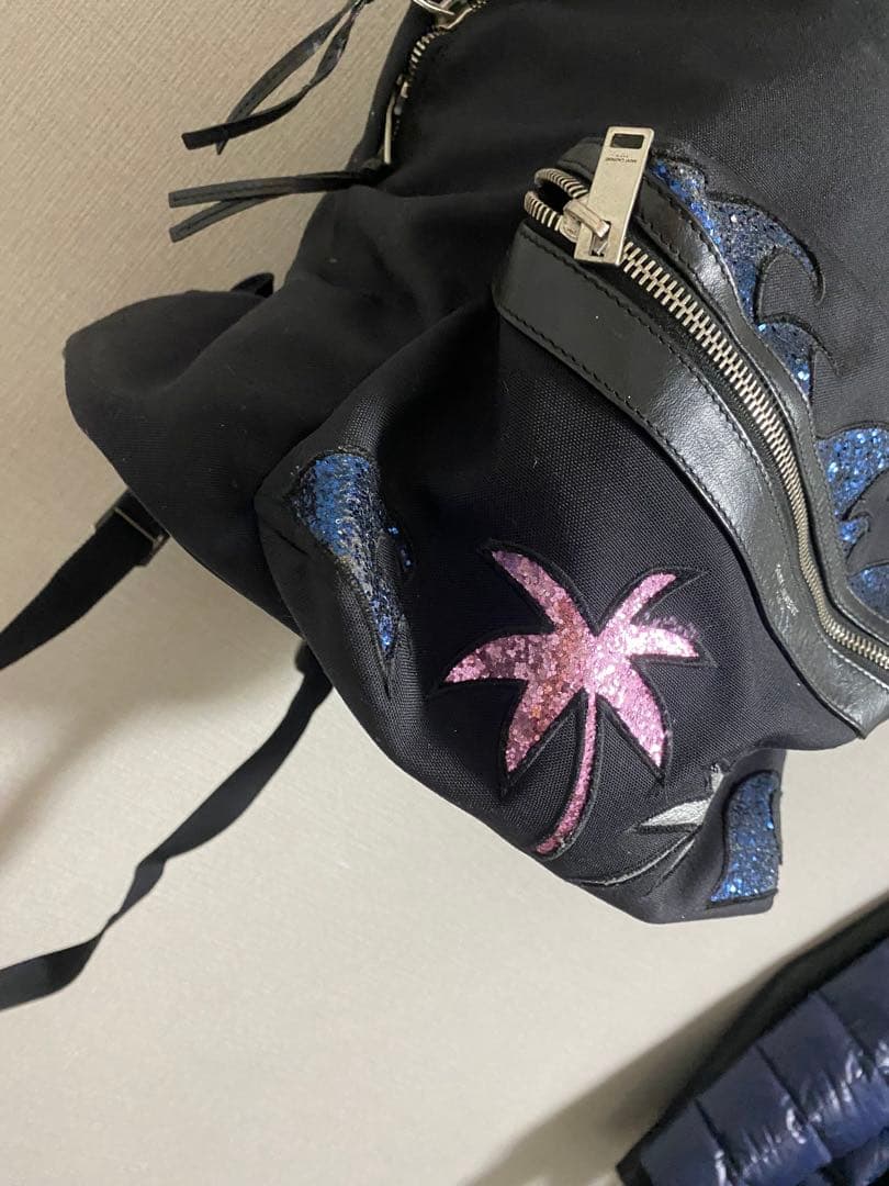 【最終値下げ】 サンローラン バックパック リュック ブラック 海外購入