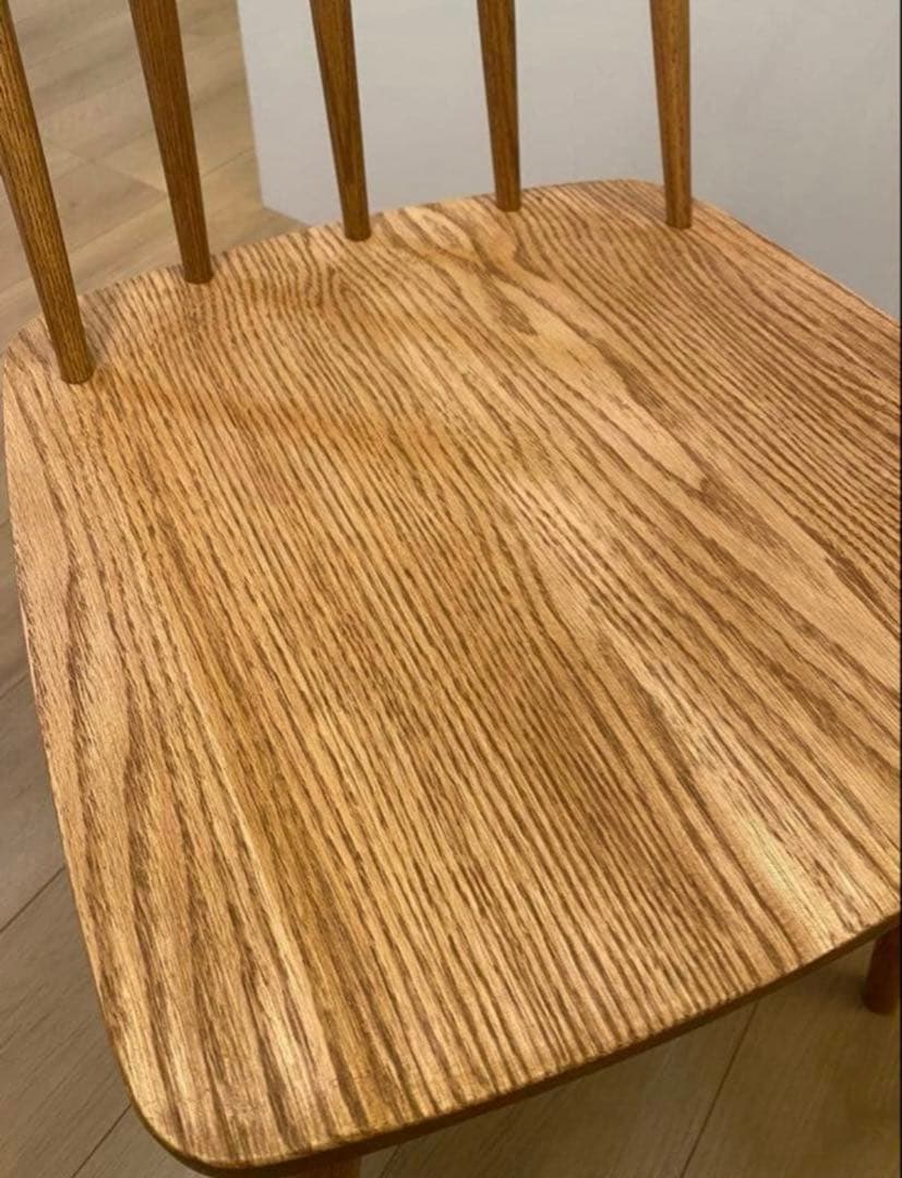 本日限定価格モモナチュラル　ダイニングチェア　二脚