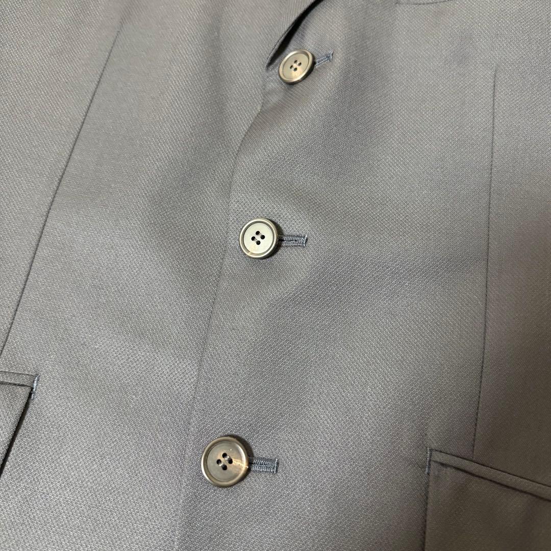 美品 ポールスミスロンドン ゼニア生地 SUPER120 セットアップ 濃紺 M