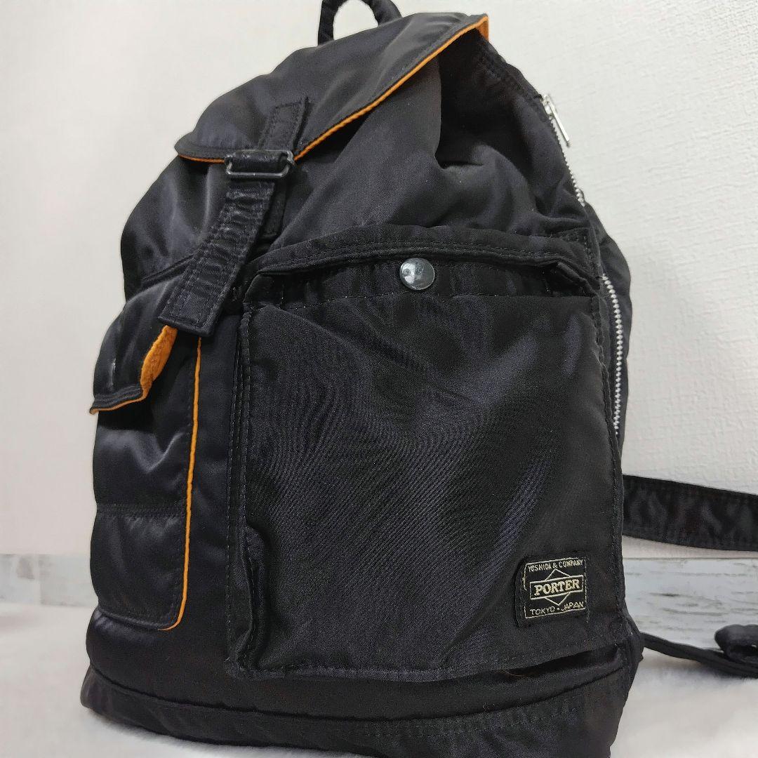✨美品✨PORTER　TANKER　リュック　バックパック　ブラック