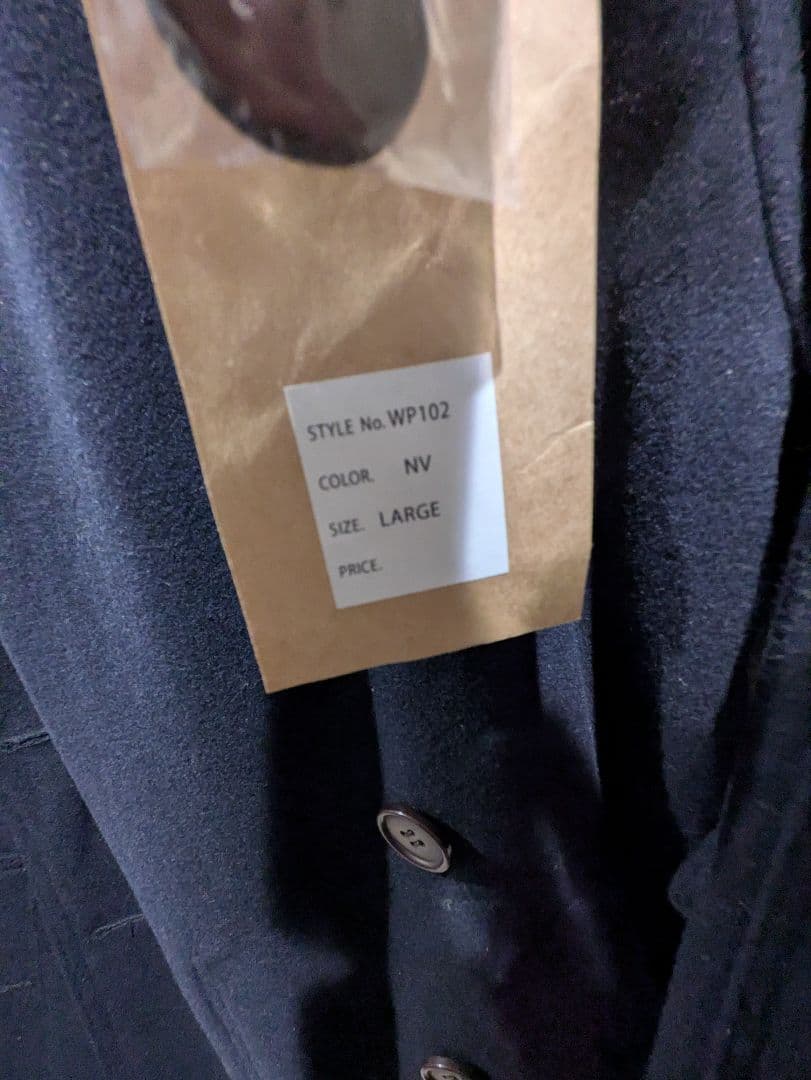 WAIPER MOTORCYCLE JACKET MELTON 試着程度　未使用