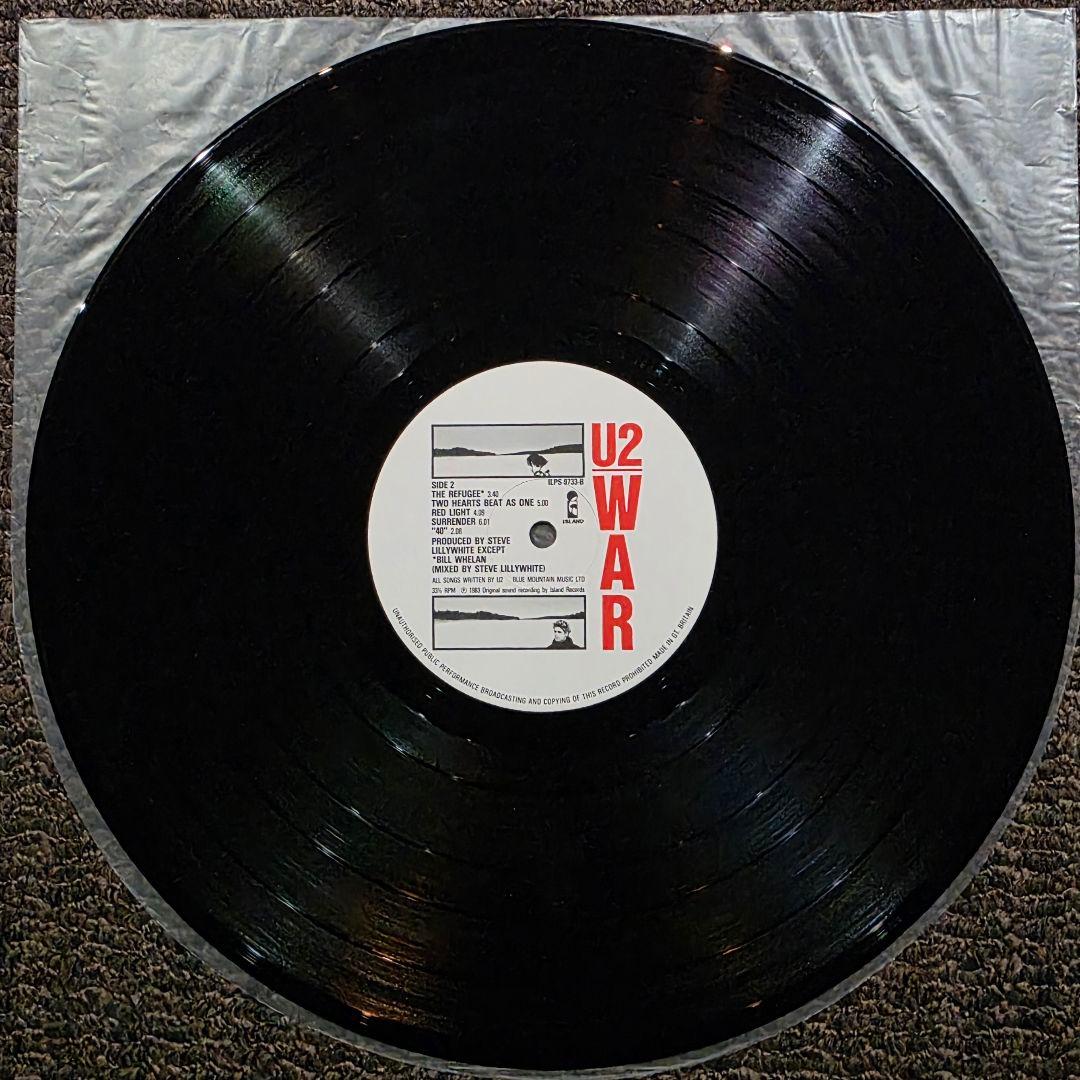UK初期 U2 / WAR A-1U/B-1U 美音盤 Town Houseko