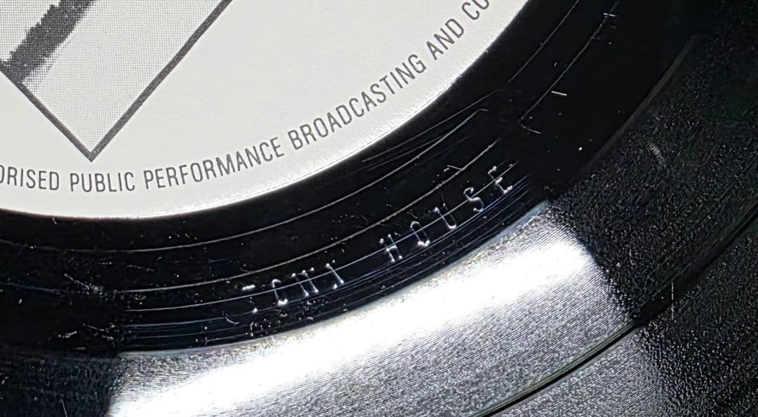 UK初期 U2 / WAR A-1U/B-1U 美音盤 Town Houseko