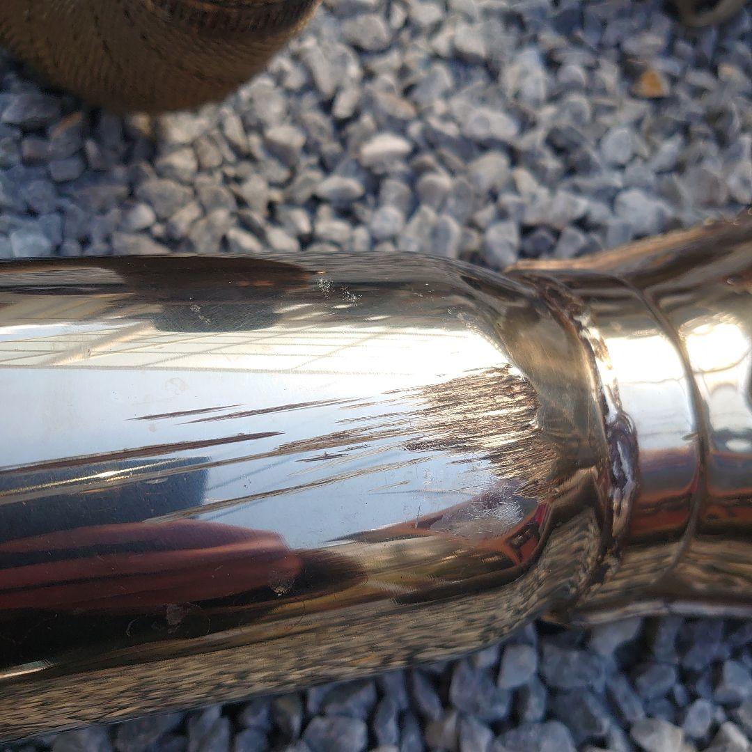 ドラッグスタークラシック400マフラー ステンレススチール マフラー 二重出力