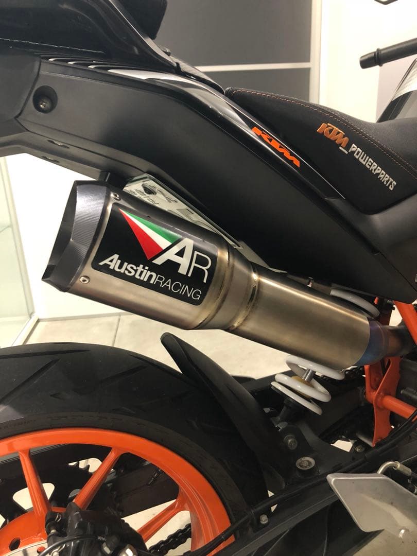 KTM duke 390 2014〜用Austin Racing AR マフラー