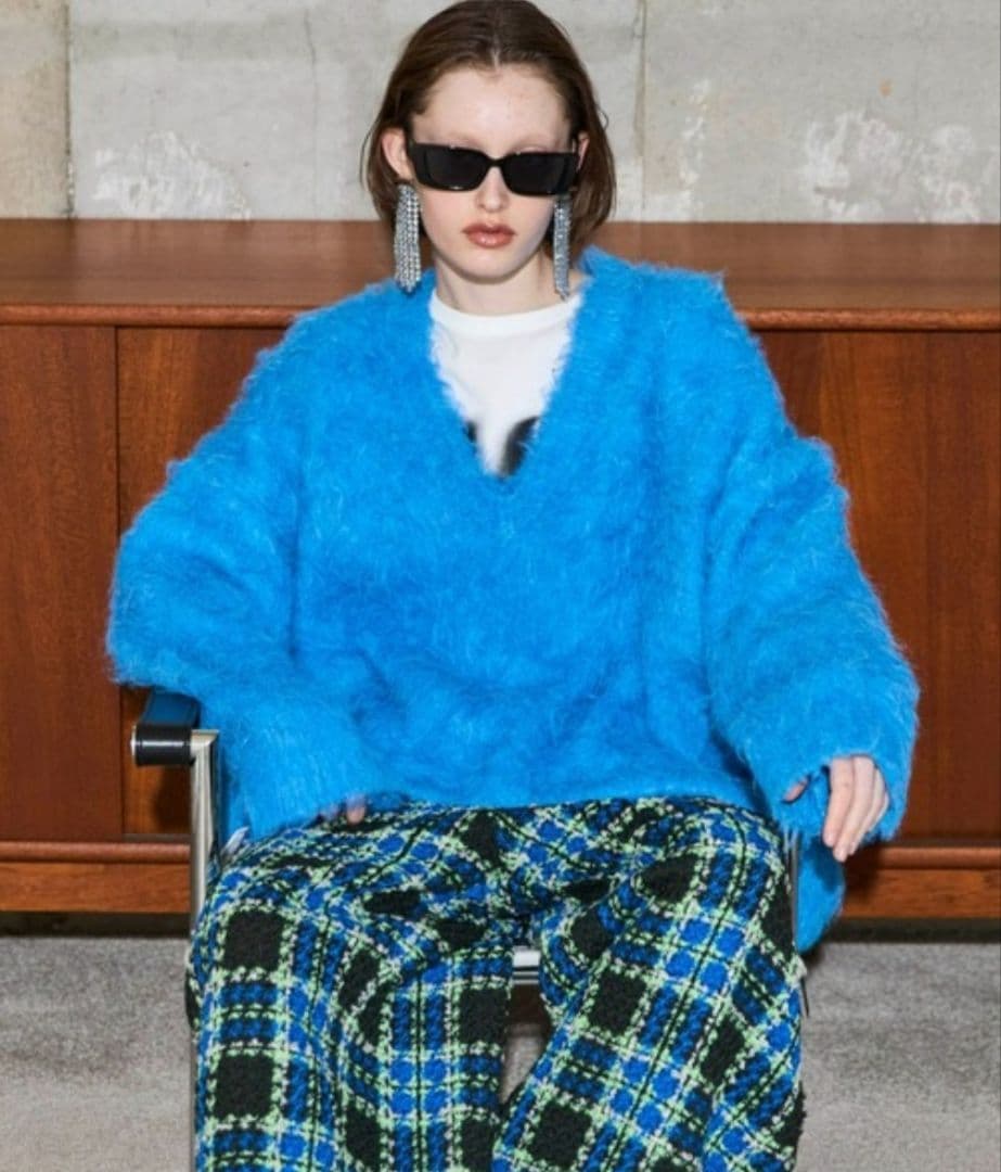 新品未使用 MAISON SPECIAL roving check pants