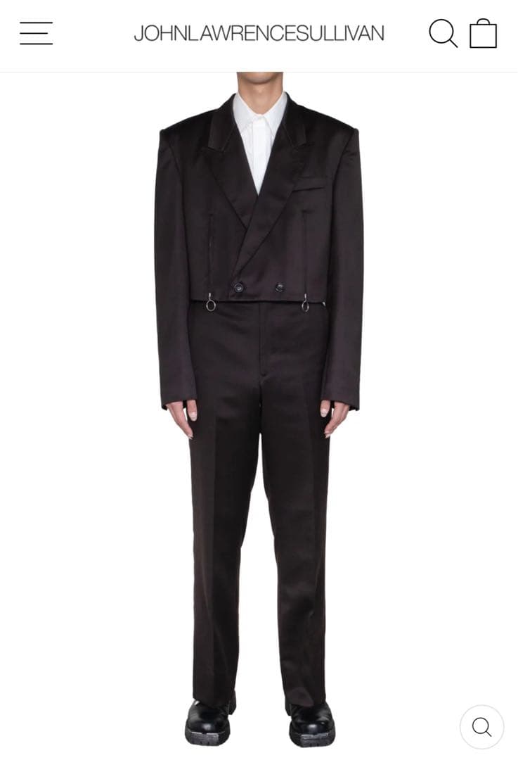 ほぼ新品JOHN LAWRENCE SULLIVAN セットアップ ブラウン