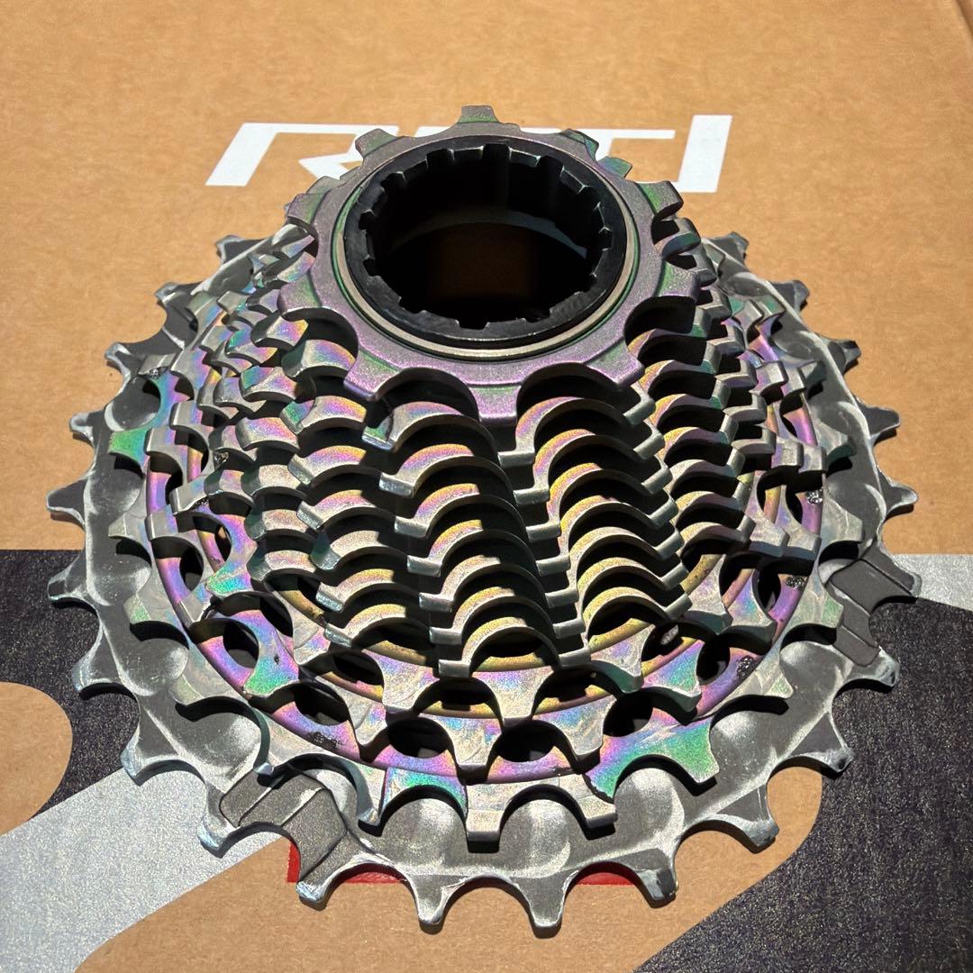 【美品】SRAM RED12速　XG1290 10-28T XDR レインボー