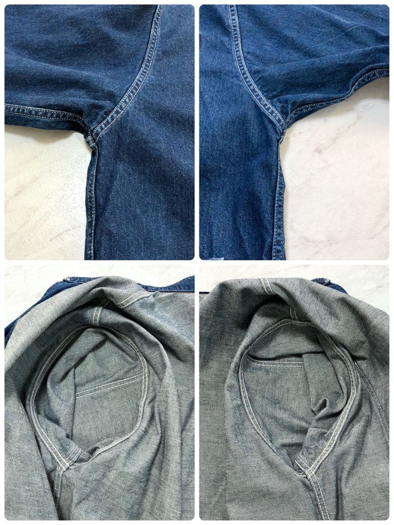 【美品】 Fresh Service カンフーカバーオール チャイナ M