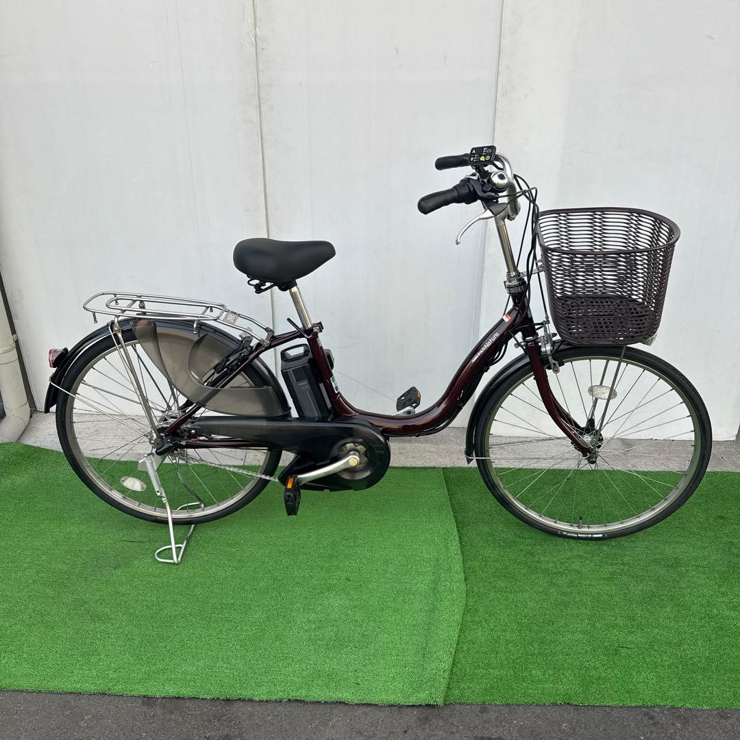 YAMAHAヤマハ電動アシスト自転車24インチ 12.3Ah ブラウン