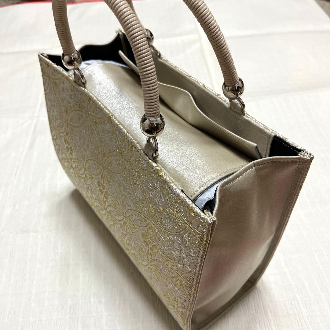 【新品☆正絹】西陣織！和装バッグ