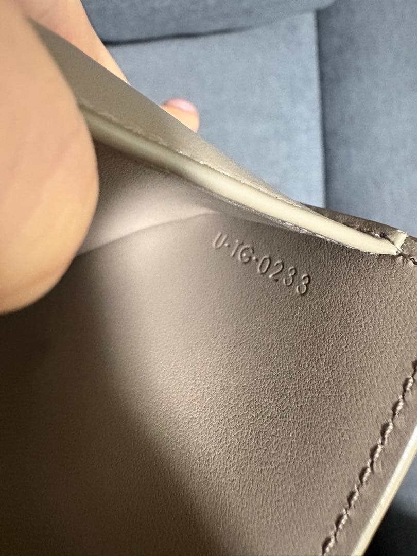 CELINE スモールフラップウォレット トリオンフ　シャイニーカーフ　スキン