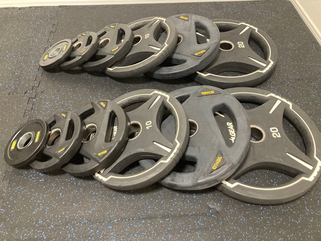 オリンピックバーベルプレート(50mm用)セット