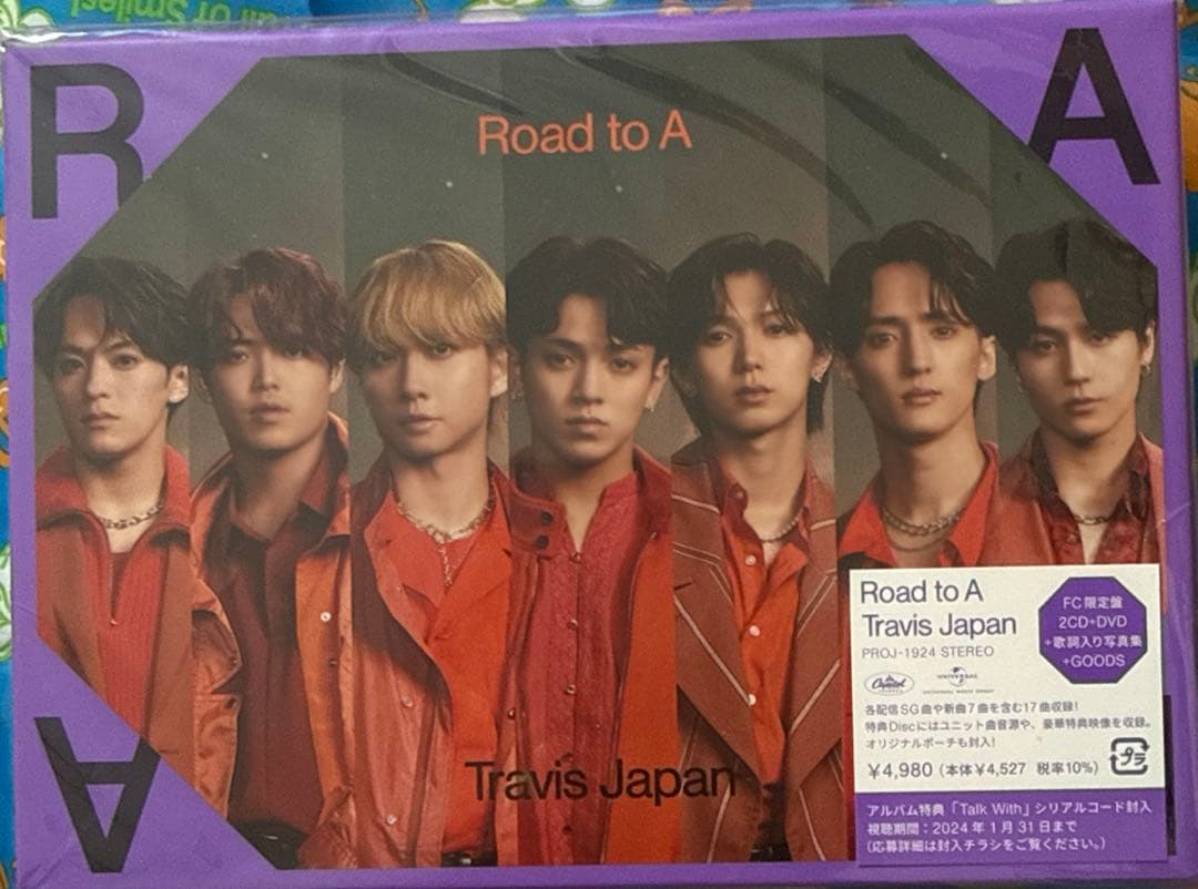 【ポーチ付】Travis Japan/Road to A(DVD付FC限定盤)