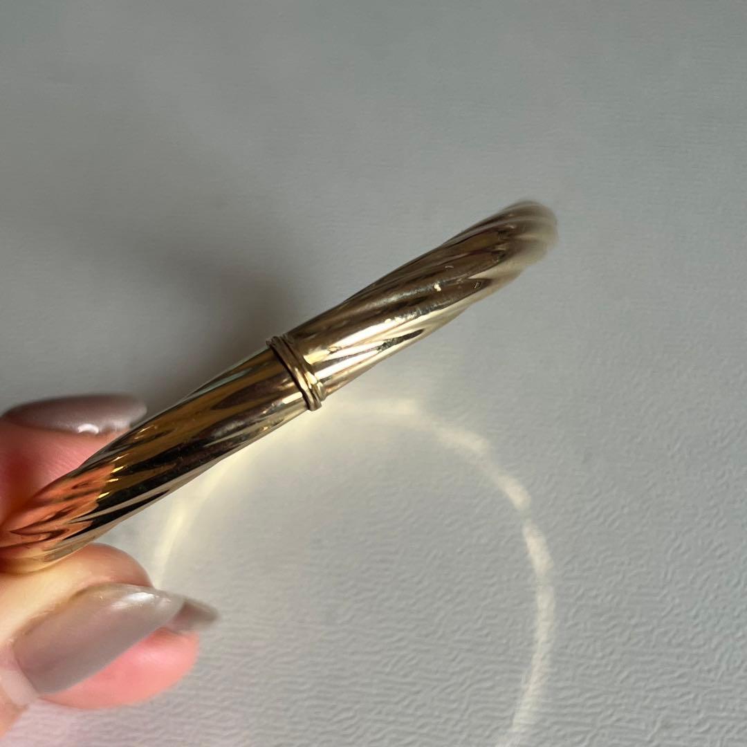 ウノアエレ　750 地金　バングル　腕周り18cm