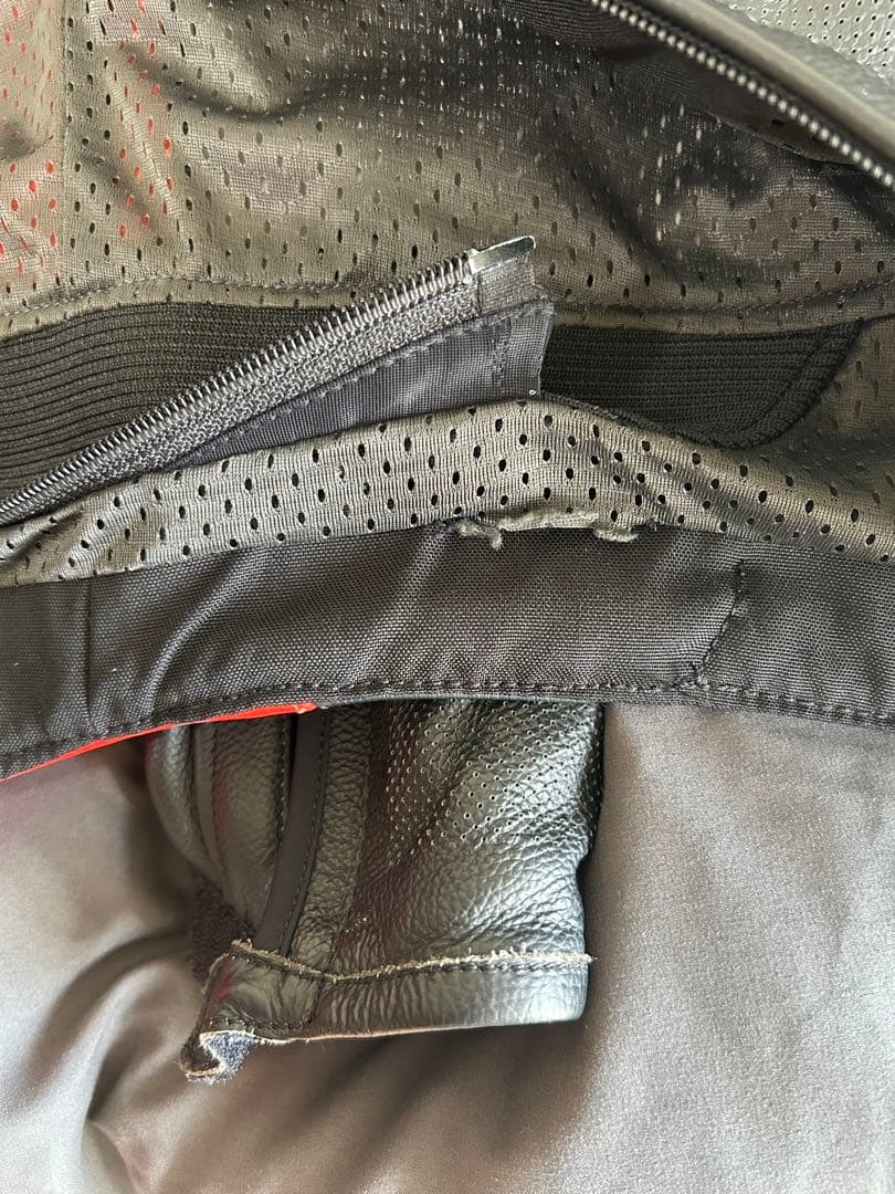 DAINESE バイク用ジャケット サイズ50 レッド/ブラック