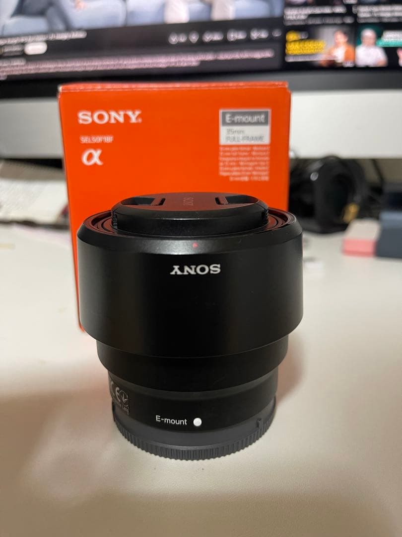 SONY SEL50F18F 50mm F1.8 レンズ