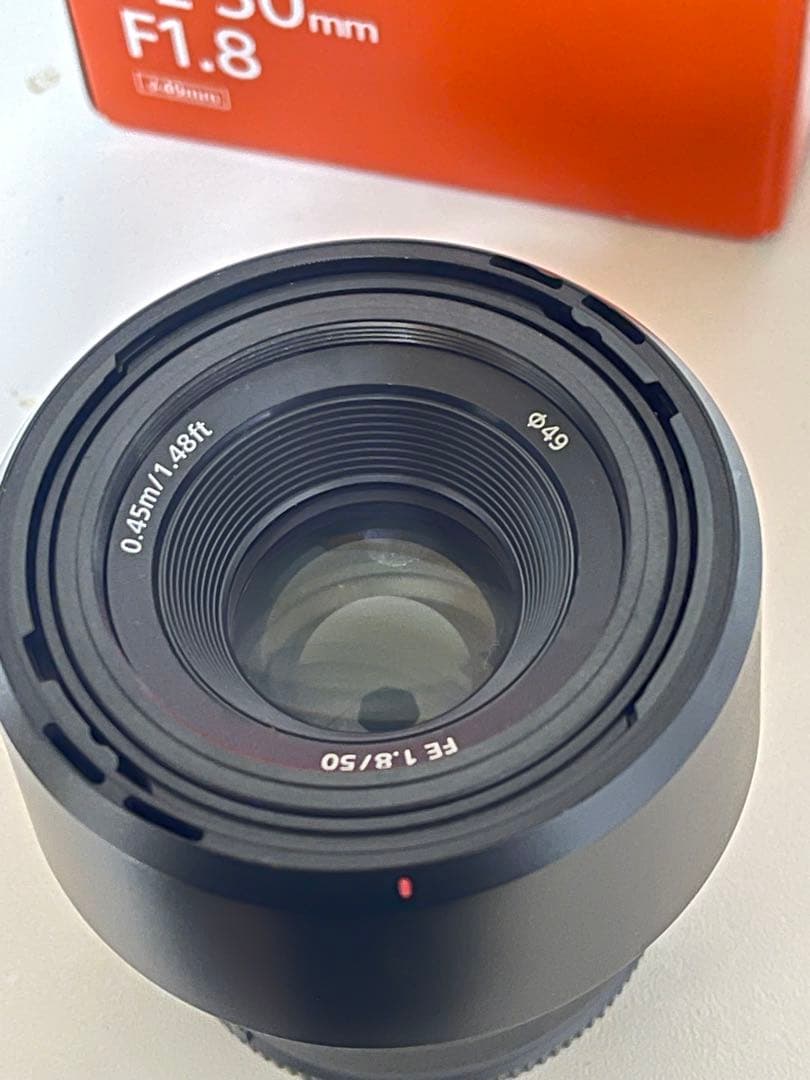 SONY SEL50F18F 50mm F1.8 レンズ