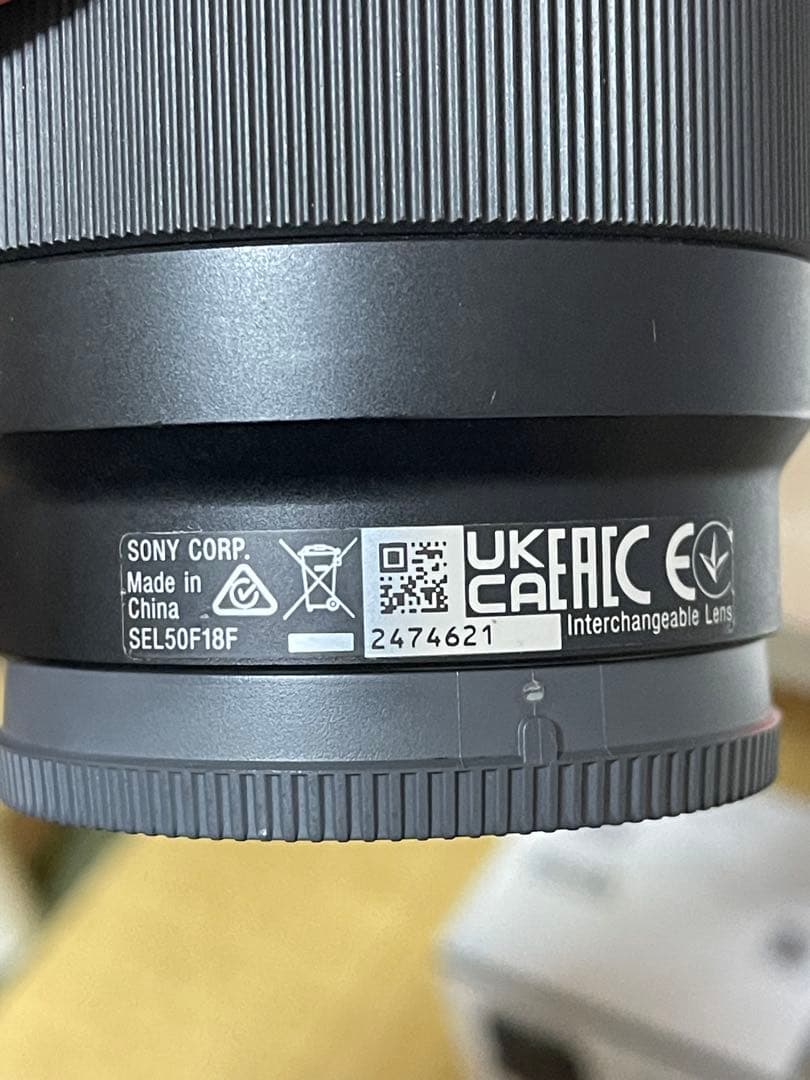 SONY SEL50F18F 50mm F1.8 レンズ