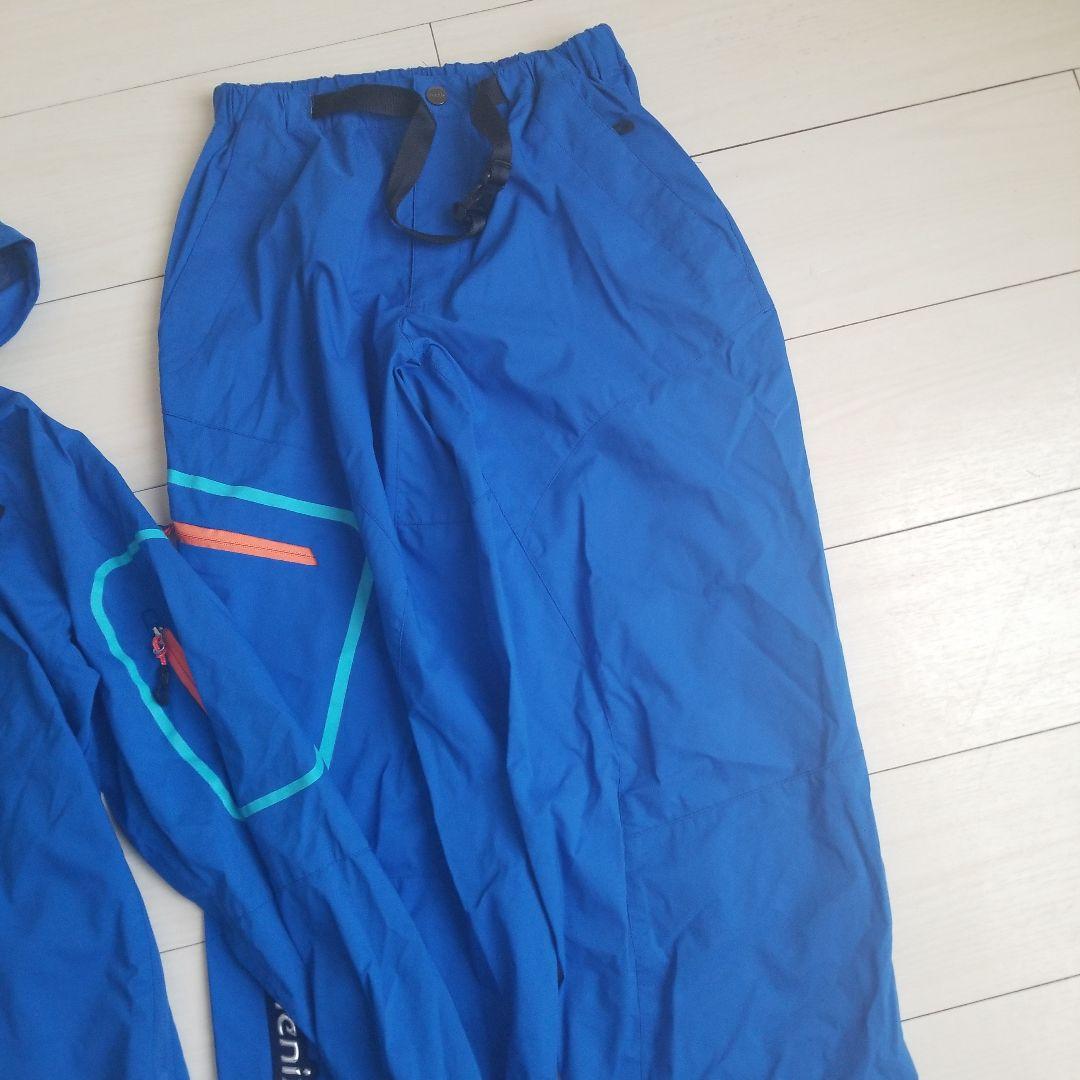 phenix ナイロン　セットアップ Sサイズ　ブルー　ウインドブレーカー