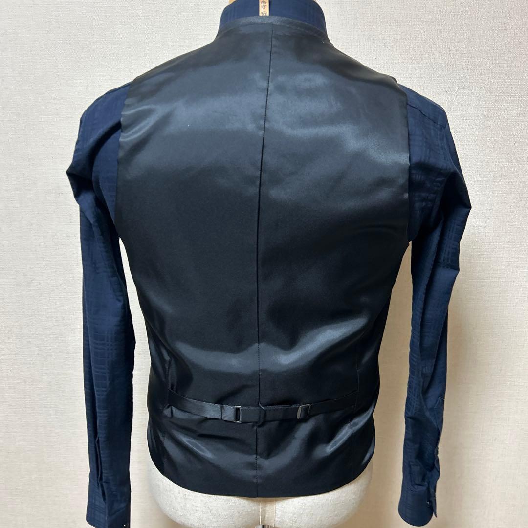 成人式結婚式　スリーピーススーツ＆チェスターコート＆ネクタイ３点　サイズM