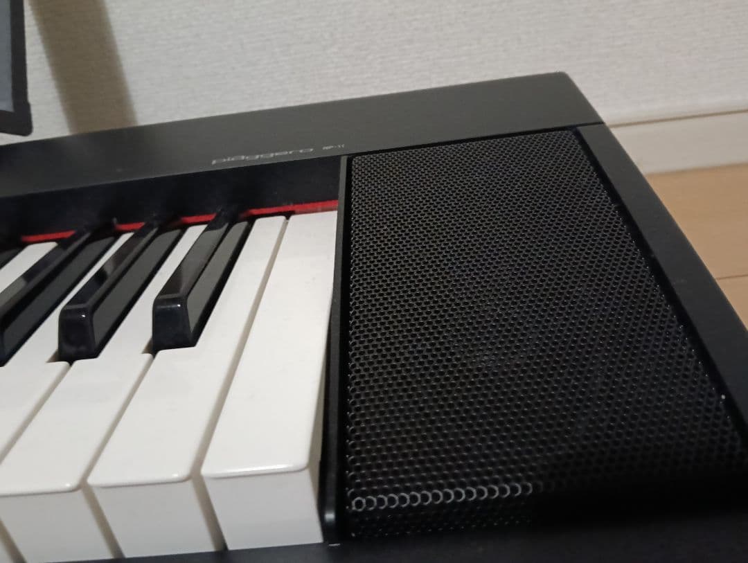 Yamaha 電子ピアノ ブラック ACアダプター付き ピアジェロ 美品