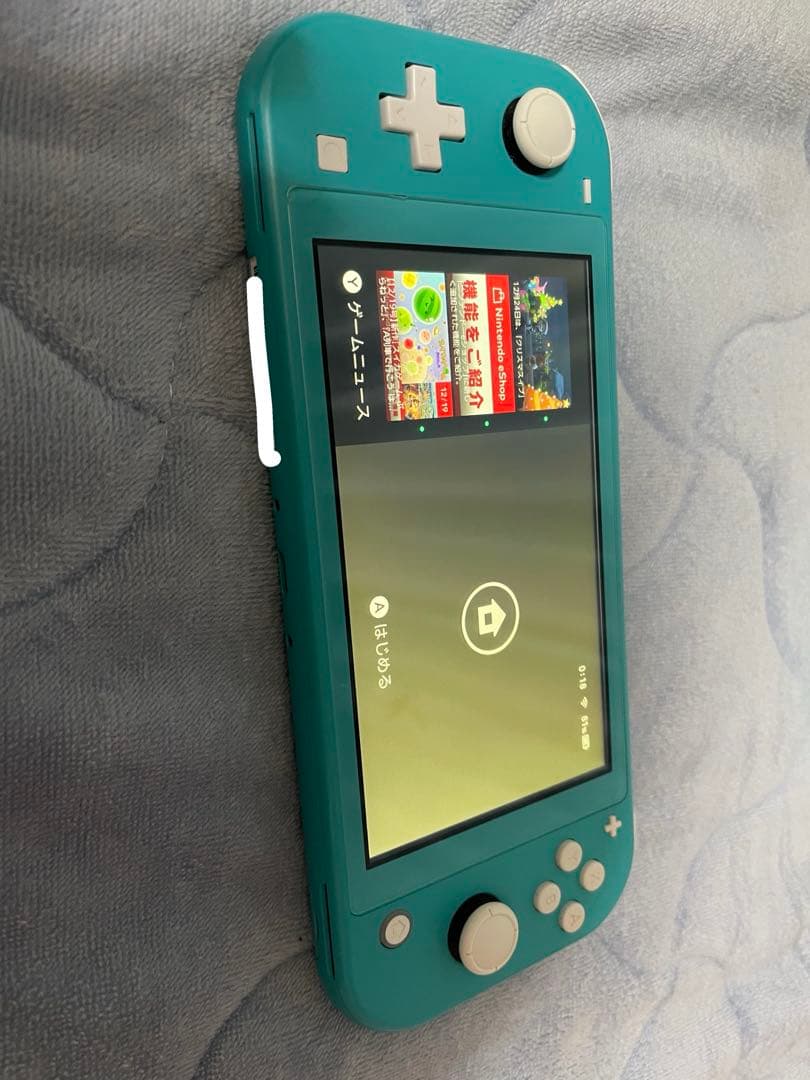 【値下げしました】【中古品】Nintendo Switch Lite ターコイズ