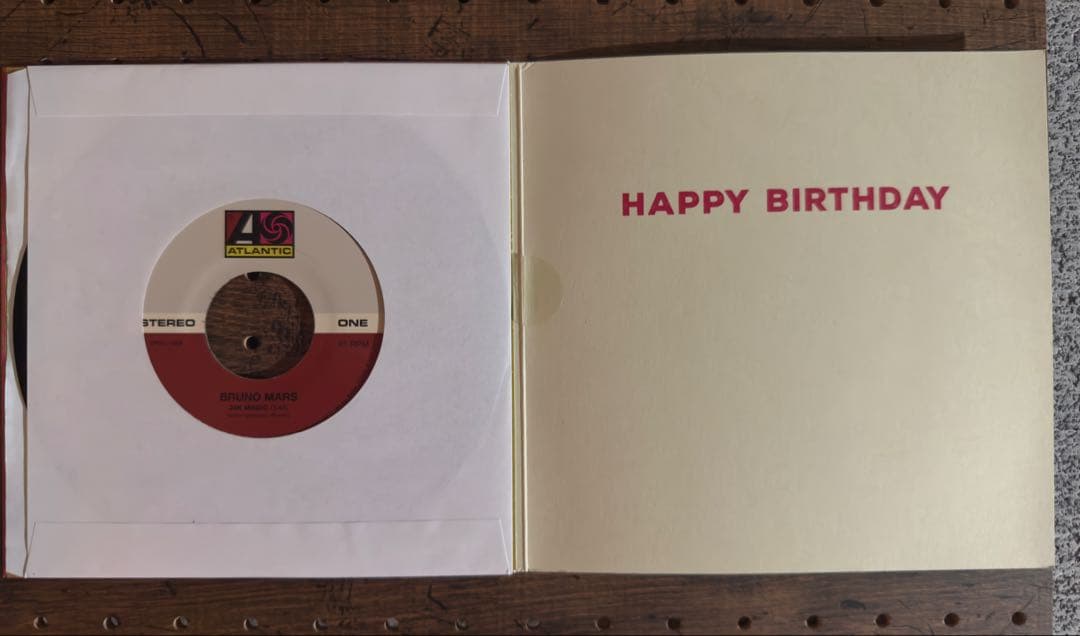 洋楽 Bruno Mars / 24K MAGIC b/w TREASURE \"7