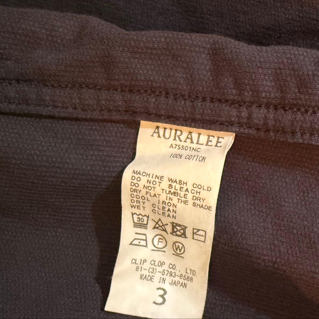 AURALEEコーデュロイジャケット