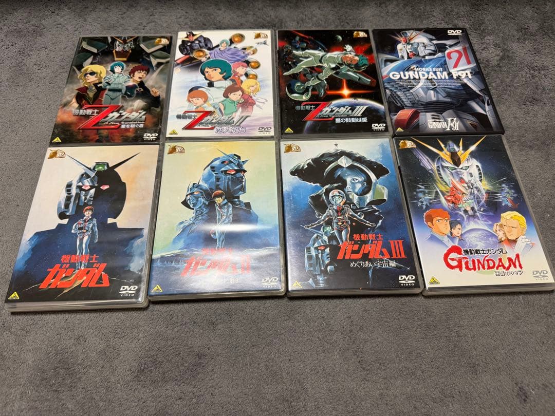 R*4様 機動戦士ガンダム　Zガンダム　DVD8枚セット