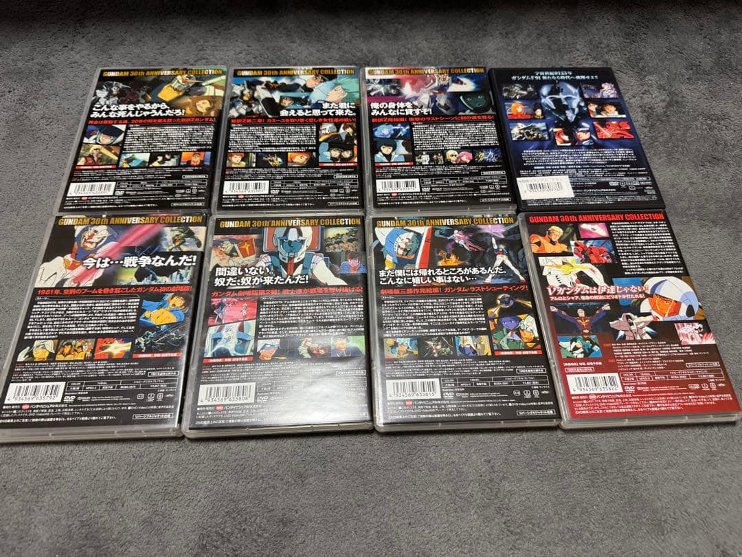 R*4様 機動戦士ガンダム　Zガンダム　DVD8枚セット