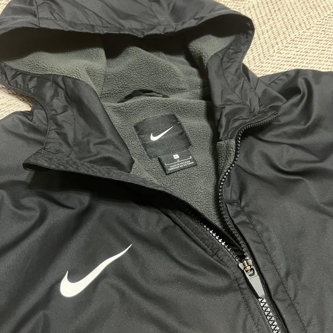 Nike ブラック ジャケット パーカー　L