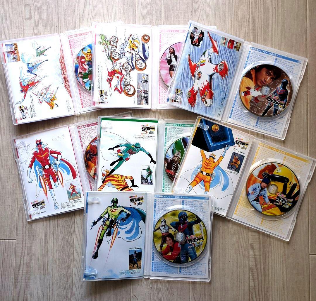 【封入特典リーフレット付き 非売品 DVD】秘密戦隊ゴレンジャー 全14巻セット