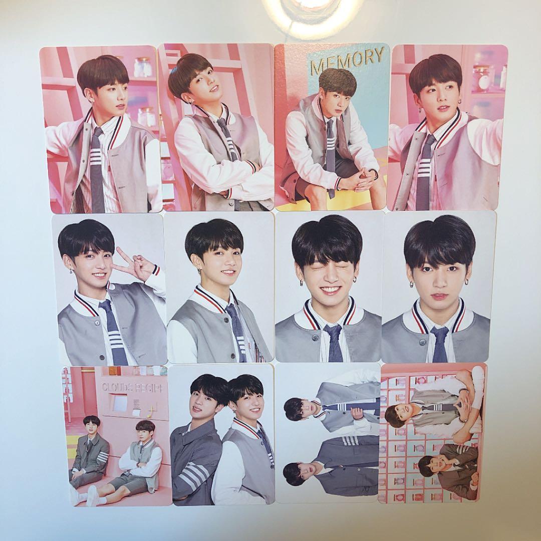 BTS ハピエバ 韓国 ミニフォト ジョングク コンプ 4th muster