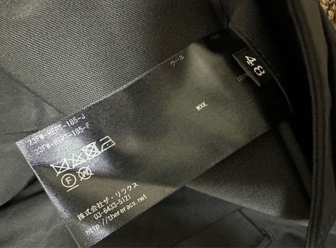 パンツ 24 aw THE RERACS THE EASY SLACKS WIDE