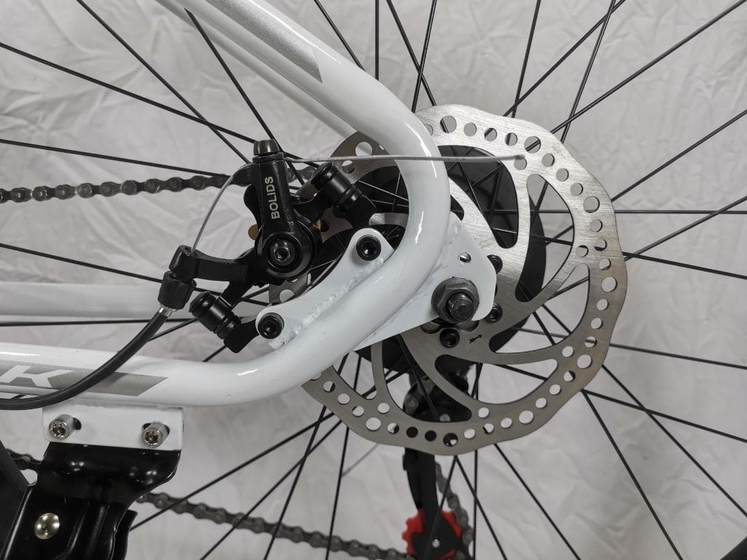 新品LS26 自転車 マウンテンバイク　泥除け　鍵 シマノ21速