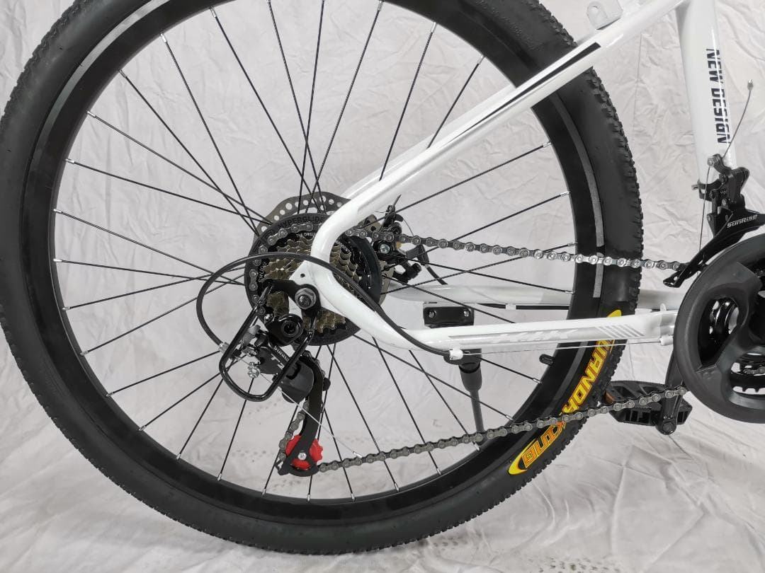 新品LS26 自転車 マウンテンバイク　泥除け　鍵 シマノ21速