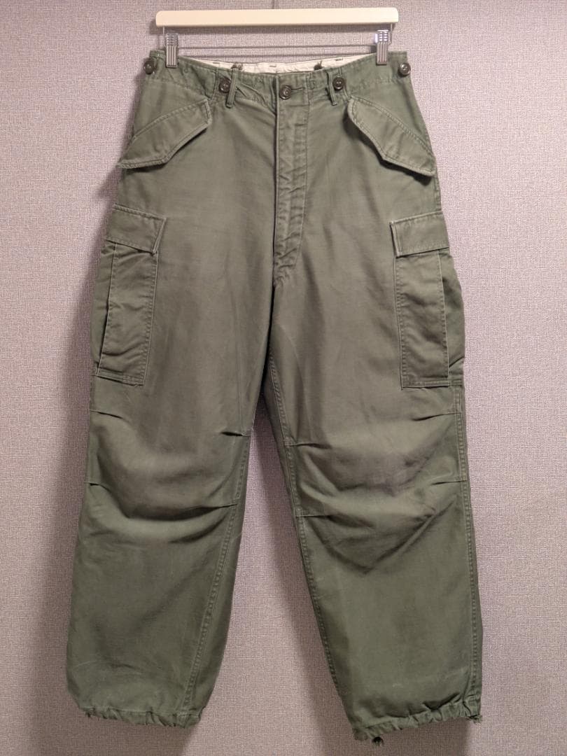 M-51 実物 US ARMY アメリカ軍 フィールドカーゴパンツ S-R