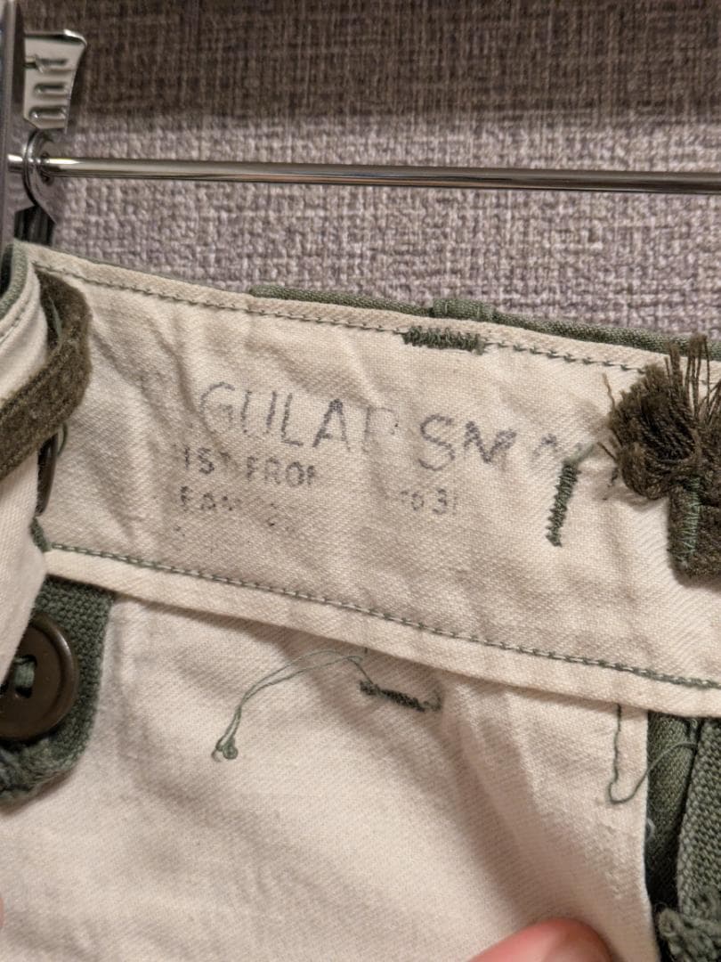 M-51 実物 US ARMY アメリカ軍 フィールドカーゴパンツ S-R