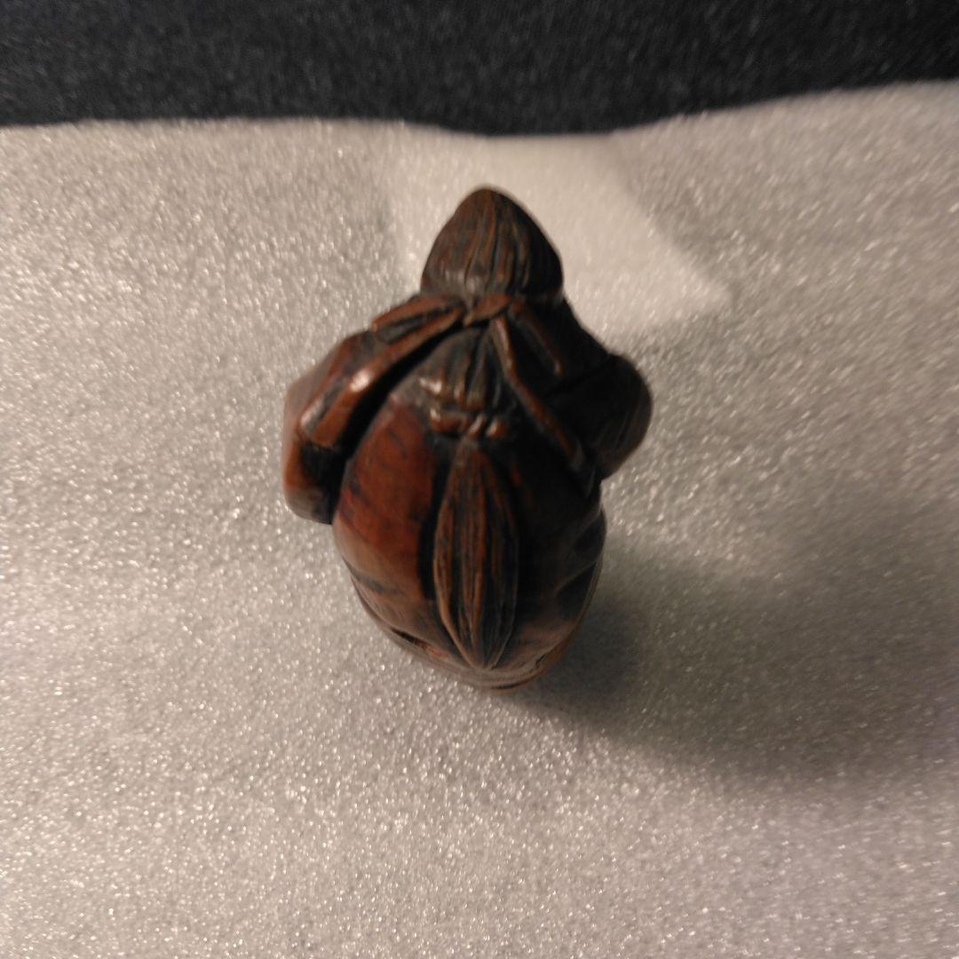 古い　根付け　骨董　着物