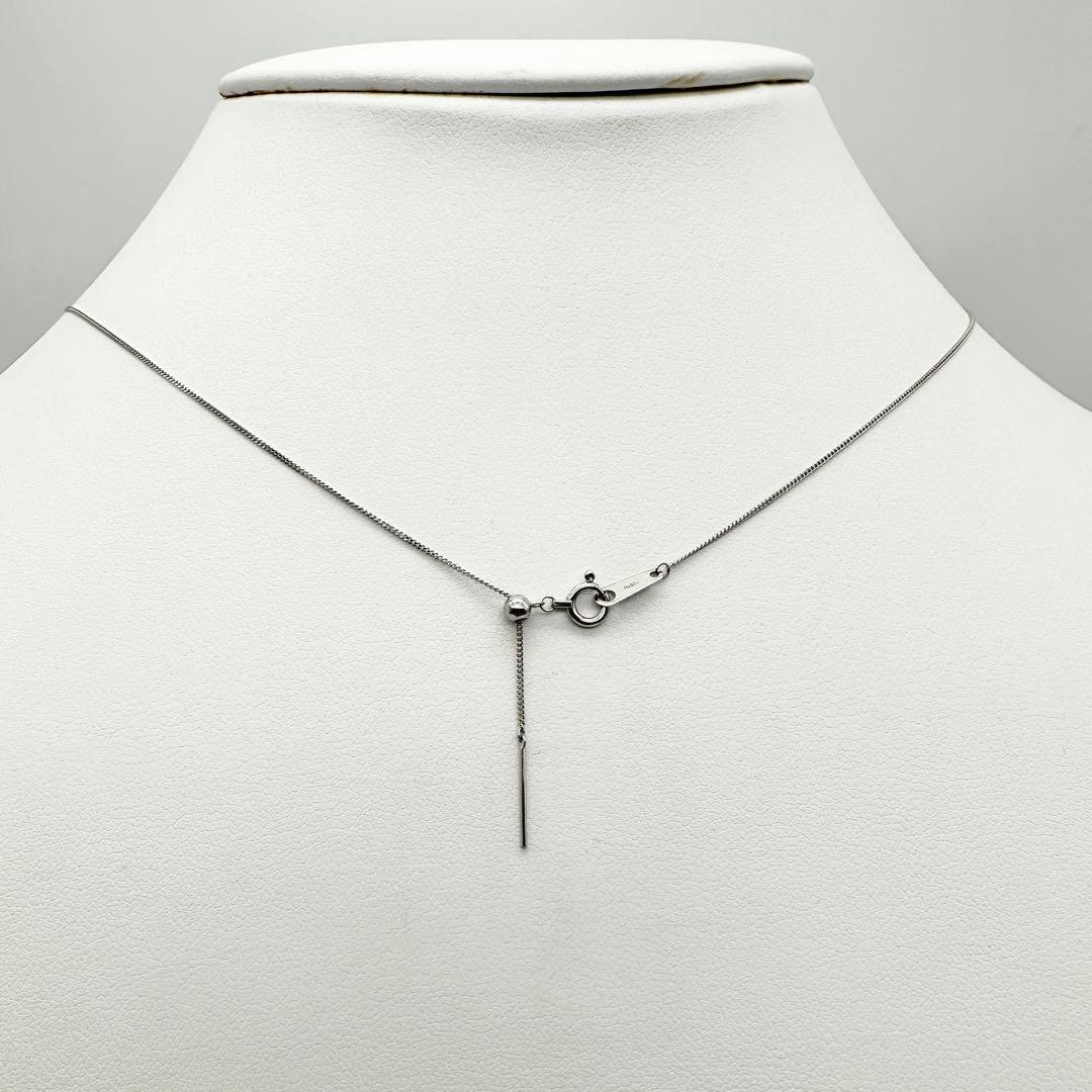 Pt950 0.21喜平2DC 45cmネックレス　スライドピン仕様