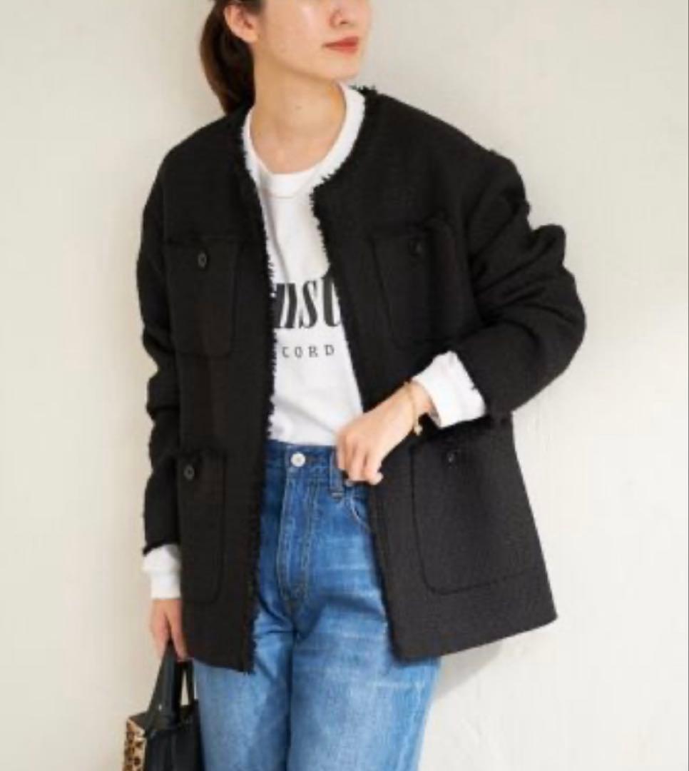 ジャーナルスタンダード ツイードジャケット SALE中