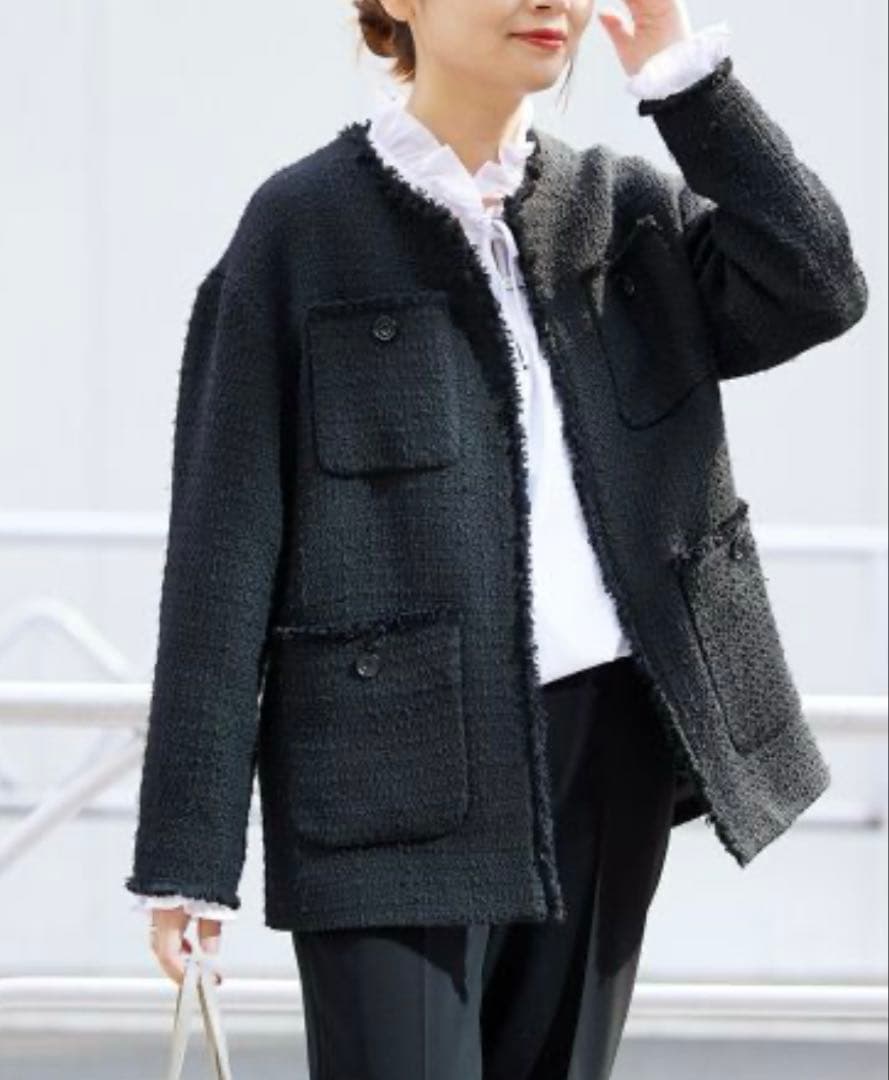 ジャーナルスタンダード ツイードジャケット SALE中